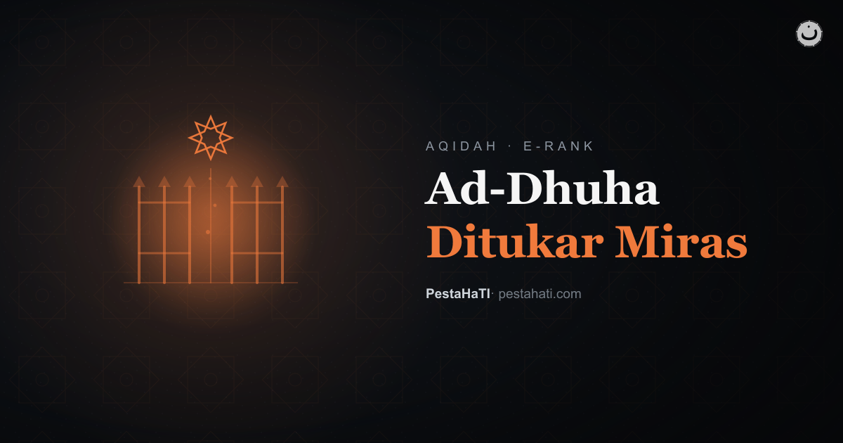 Ad-Dhuha Ditukar Miras: Salahnya Bukan Cuma Satu Brand