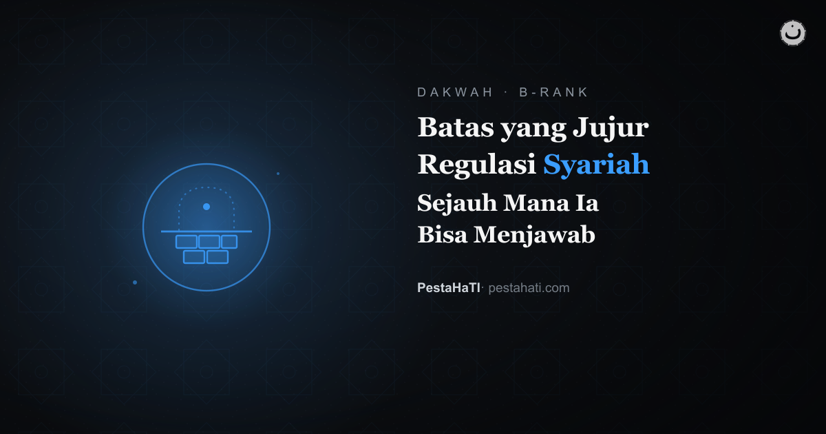 Batas yang Jujur: Sejauh Mana Regulasi Syariah Bisa Menjawab