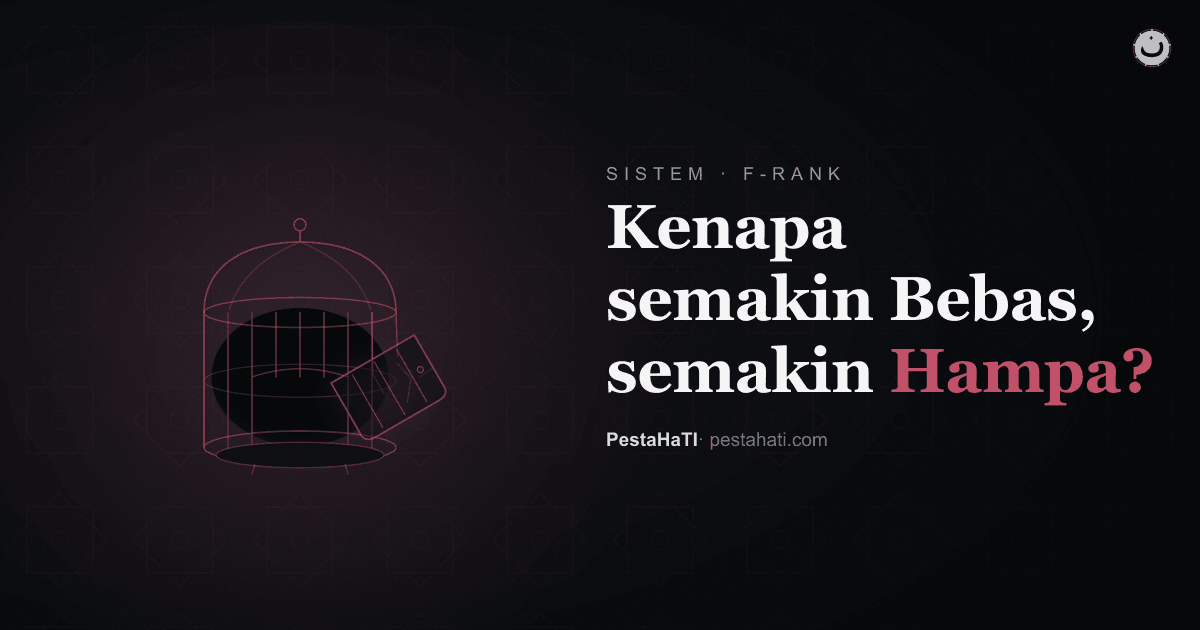 Kenapa Semakin Bebas, Semakin Hampa?