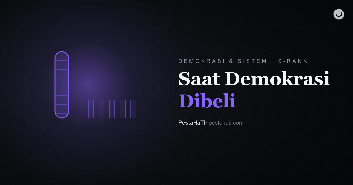 Satu Suara, Jutaan Suara: Saat Demokrasi Dibeli