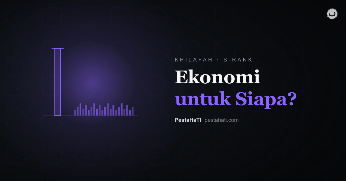 Ekonomi untuk Siapa? Potret Ketimpangan yang Terasa Sendiri