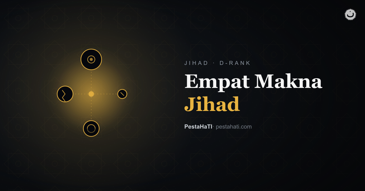 Jihad Punya Empat Makna, Bukan Cuma Satu