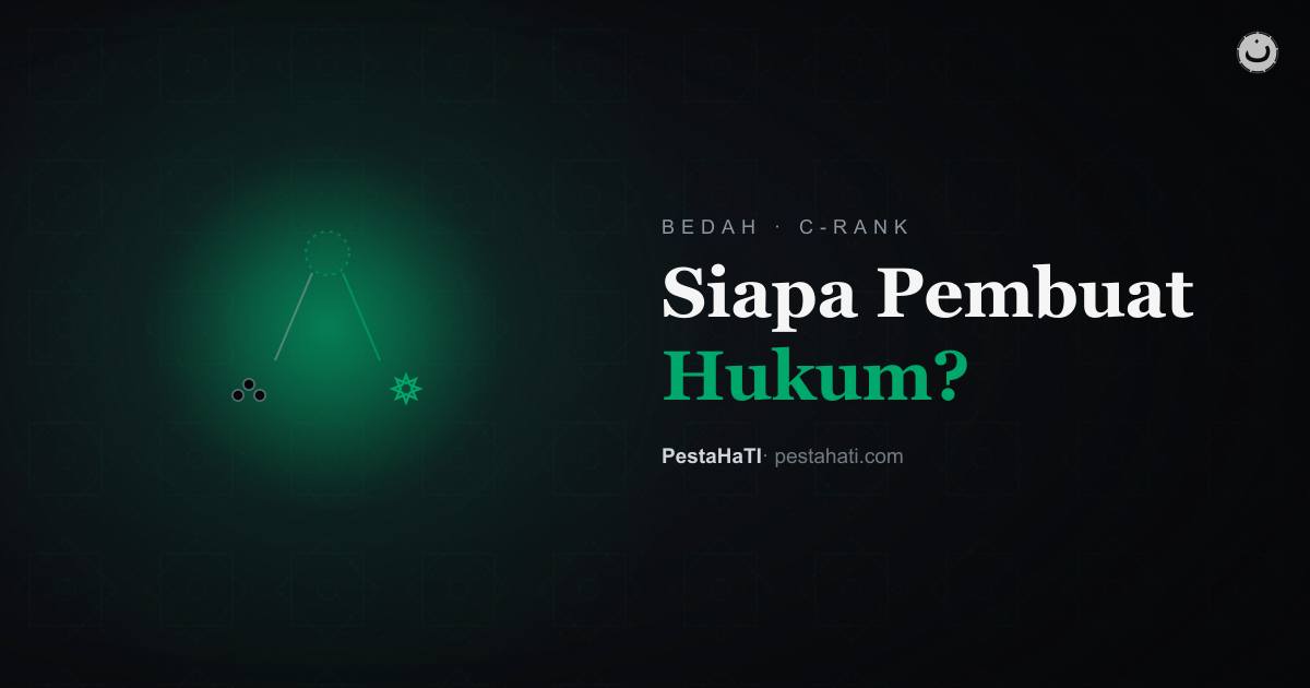 Siapa Pembuat Hukum dalam Islam? Bukan Rakyat, Bukan Penguasa