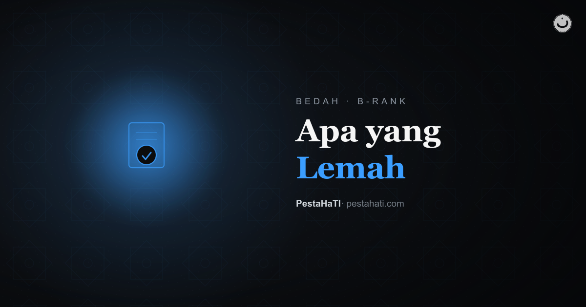 Apa yang Lemah dari Pemikiran an-Nabhani: Dibaca dari Sumber Kritis