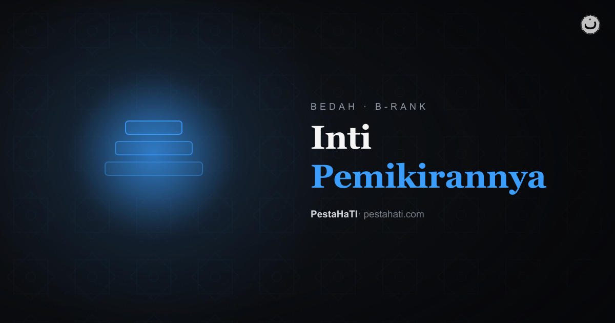 Sistem, Bukan Sekadar Syariat: Inti Pemikiran Taqiyuddin an-Nabhani